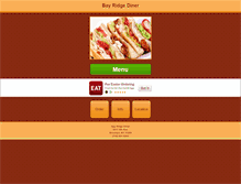 Tablet Screenshot of bayridgediner.com